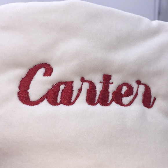 Pottery Barn Velvet Christmas Stocking “Carter” - Picture 10 of 11